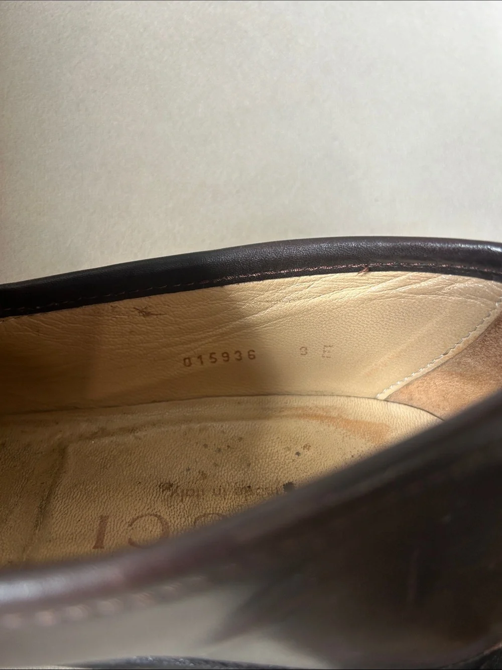 Gucci Dark Brown Leather Horsebit Loafers